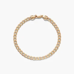 Flat Curb Chain Bracelet