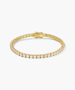 Lab Grown Sapphire Tennis Bracelet