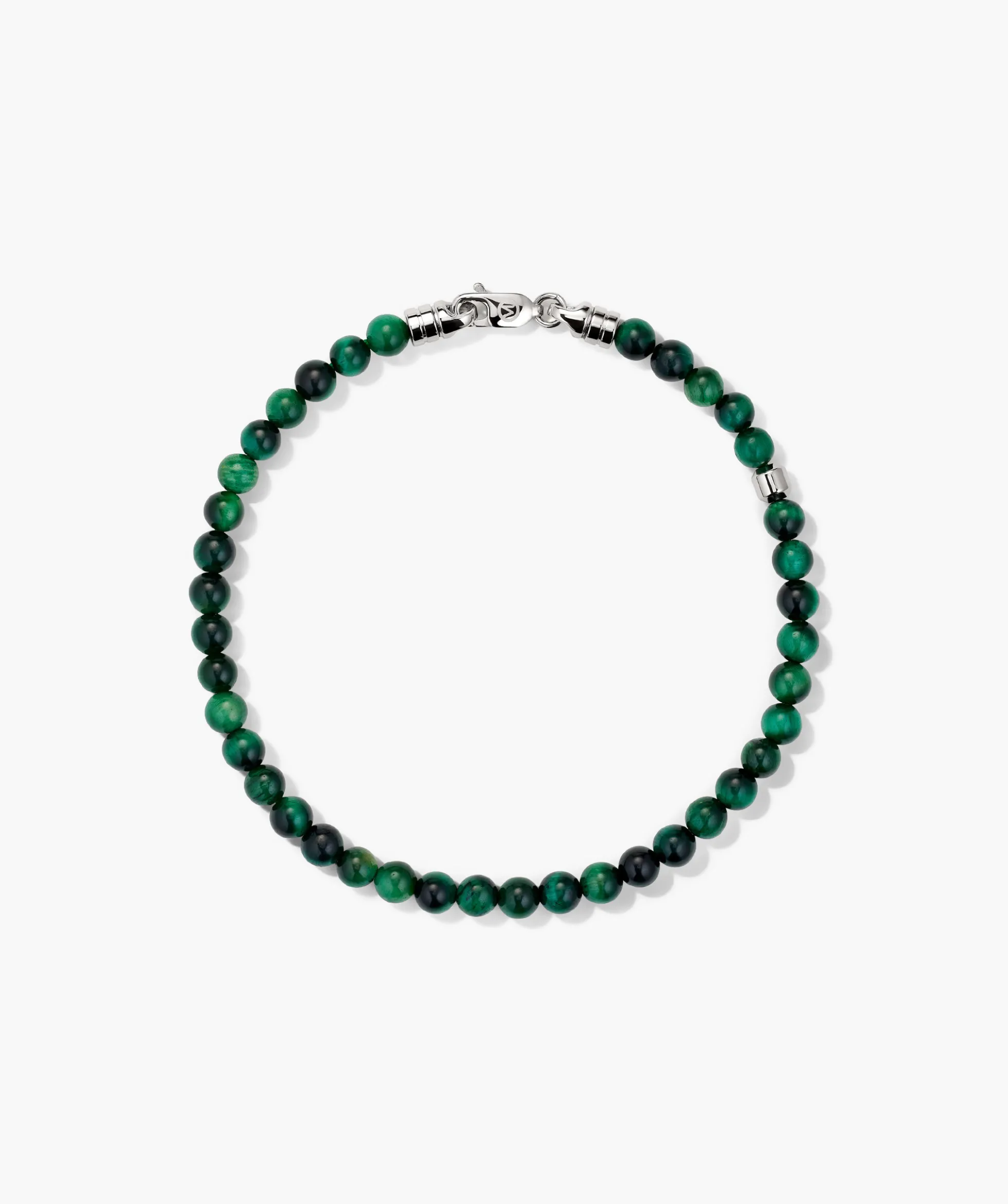 4mm Gemstone Beaded Bracelet