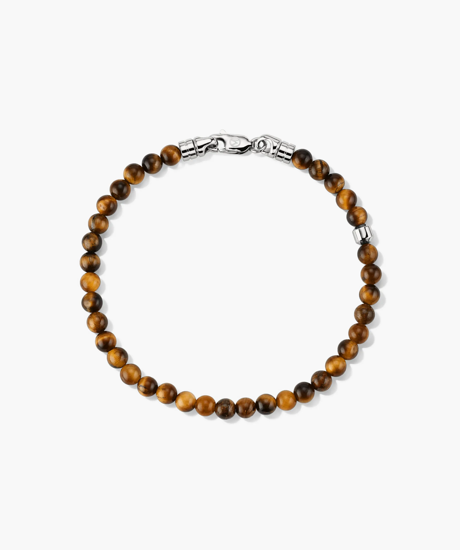4mm Gemstone Beaded Bracelet