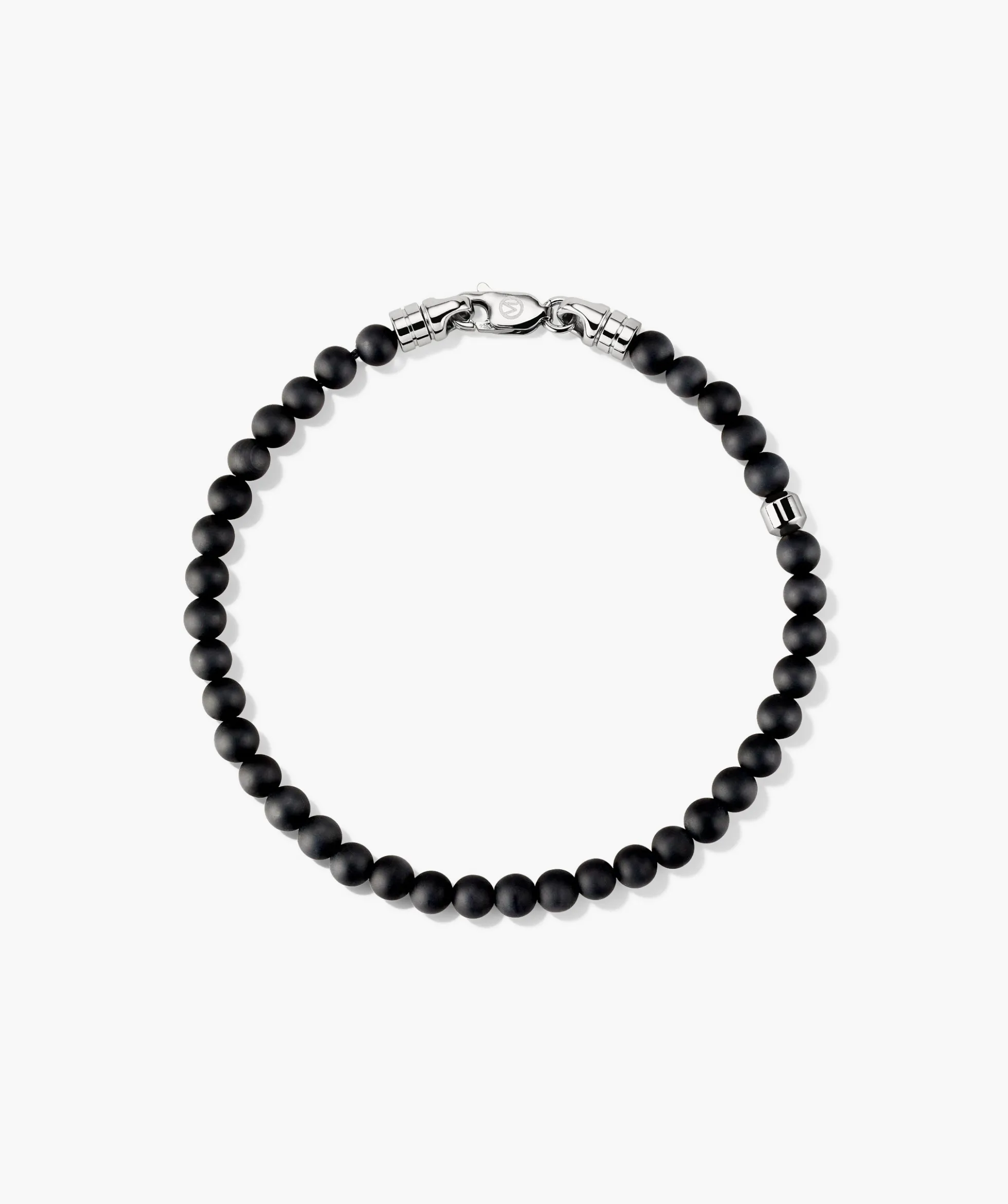 4mm Gemstone Beaded Bracelet