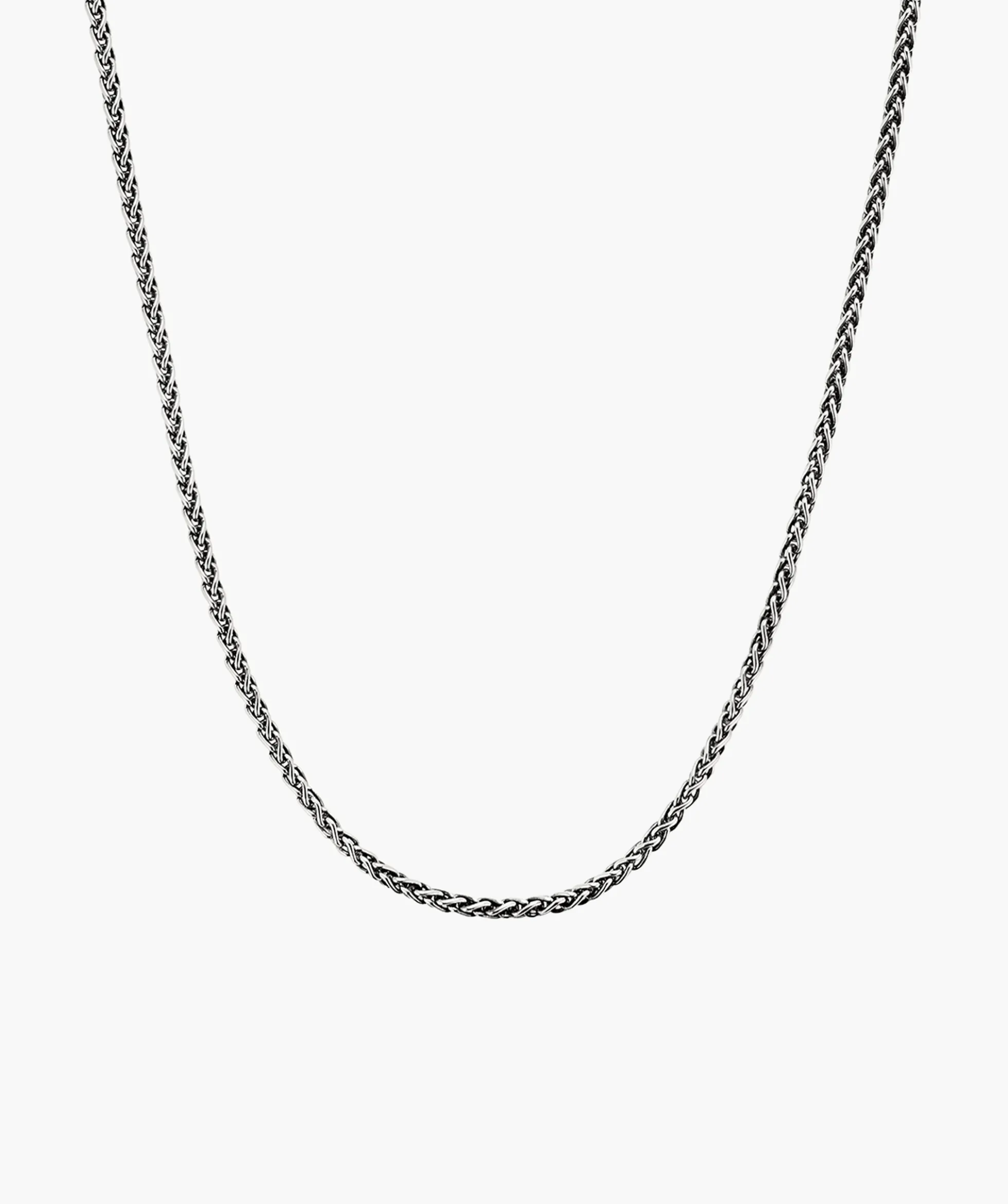 2.4mm Wheat Chain Necklace