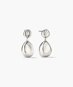 Organic Dôme Pebble Earrings