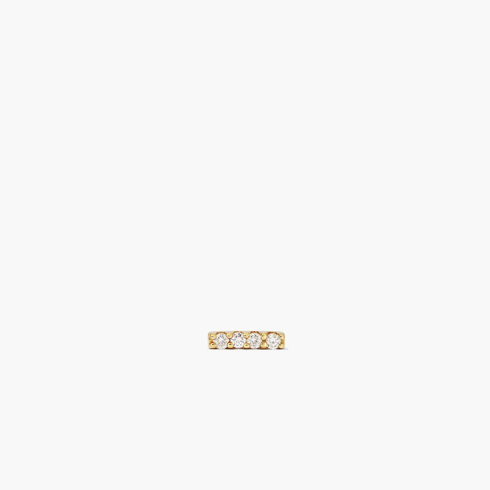 Piercing Studio - Diamond Bar Flat Back Stud