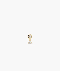 Piercing Studio - Lab Grown Diamond Round Drop Stud