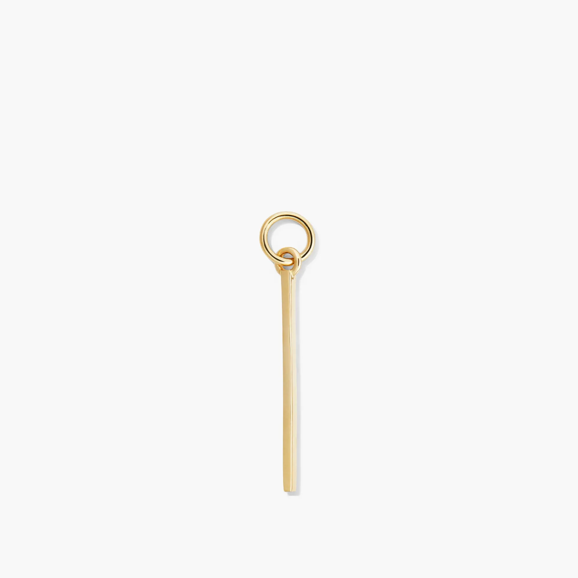 Single Bar Hoop Charm
