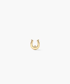 Single Horseshoe Stud