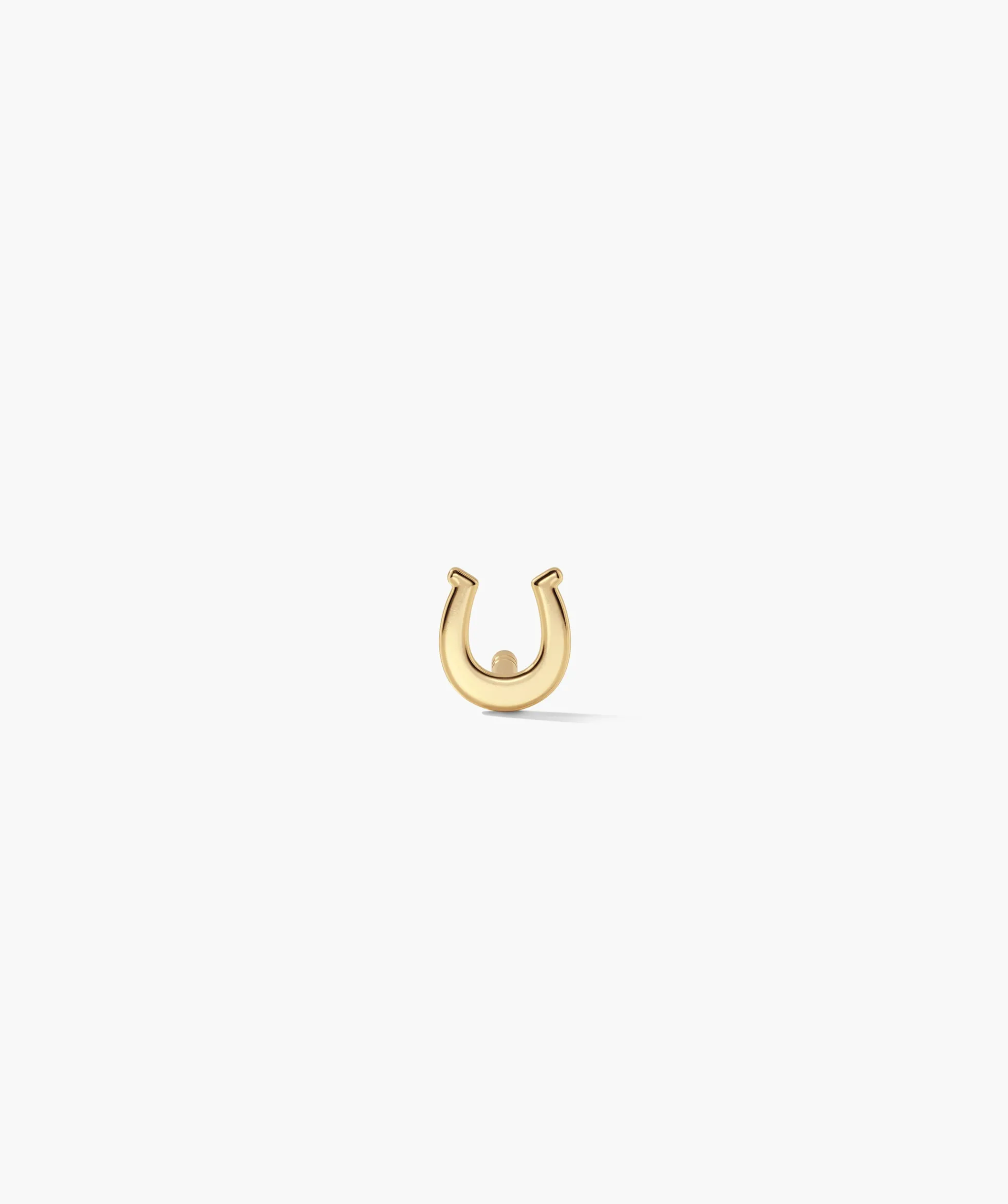 Single Horseshoe Stud