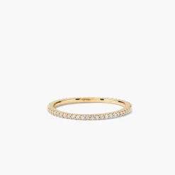 Slim Diamond Eternity Band